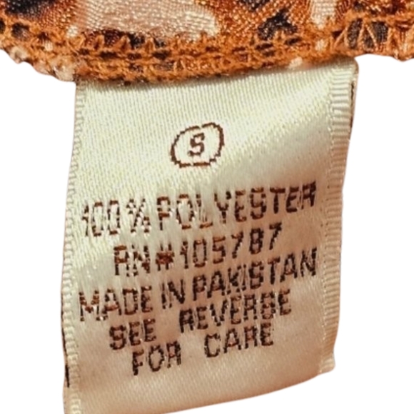 SANT'E Leopard Print Women's Nightgown - Small - Picture 6 of 6